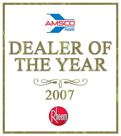 Dealer of the Year award from AMSCO in 20017