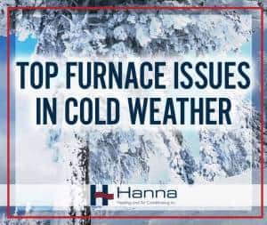 top cold weather problems for furnaces