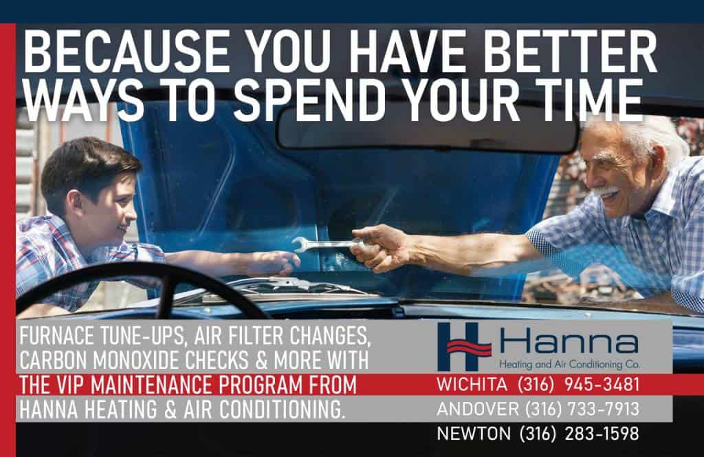 Furnace and AC maintenance package from Hanna Heating & Air Conditioning