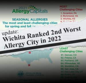 wichita allergy city 2022