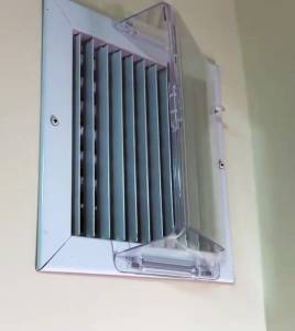 Wall air vent diverter