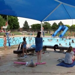 Swim in a Wichita pool when ac is broken